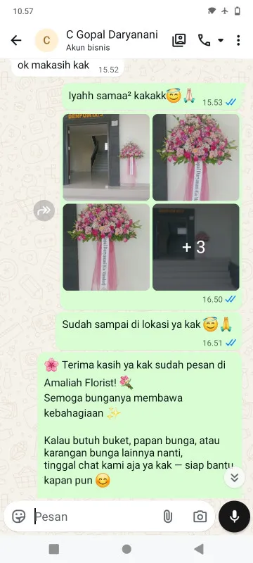 Pengiriman Karangan Bunga Mulyajaya Telukjambe Barat